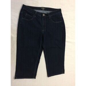RIDERS BY LEE WOMENS JEANS CAPRIS PANTS WAIST 35 IN.,